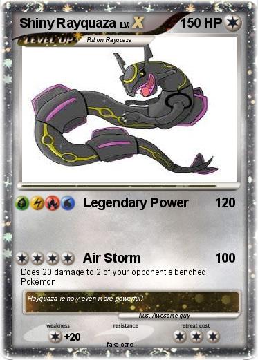 Pokemon Shiny Rayquaza