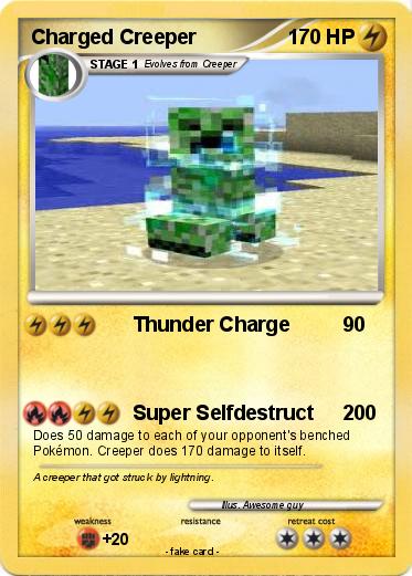 Pokemon Charged Creeper