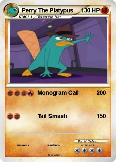 Pokemon Perry The Platypus