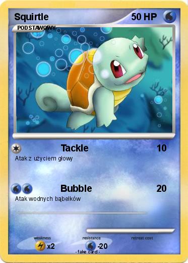 Pokemon Squirtle