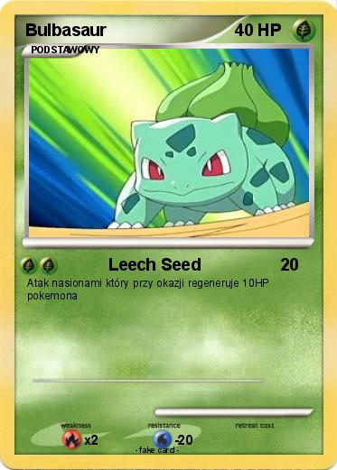Pokemon Bulbasaur
