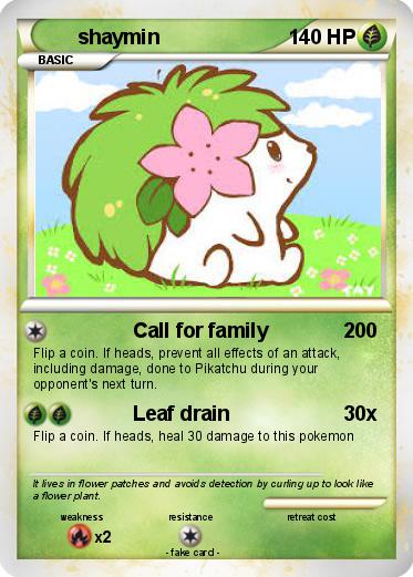 Pokemon shaymin