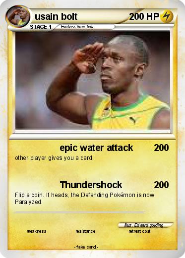 Pokemon usain bolt