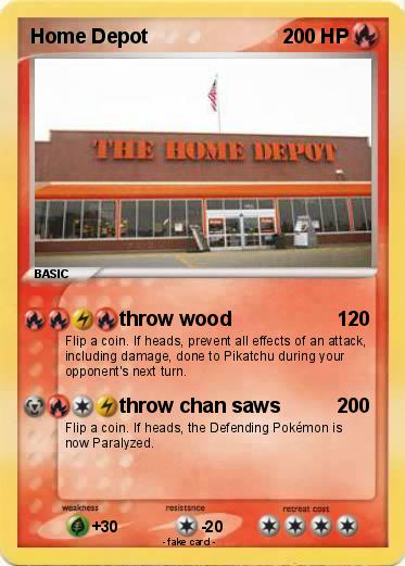 Pokemon Home Depot