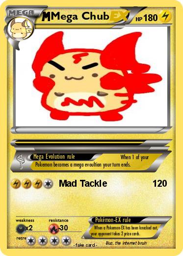 Pokemon Mega Chub