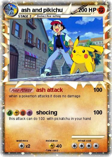 Pokemon ash and pikichu