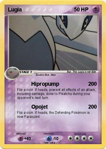 Pokemon Lugia