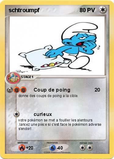 Pokemon schtroumpf