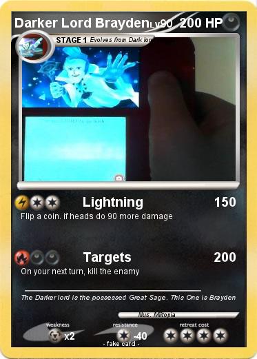 Pokemon Darker Lord Brayden