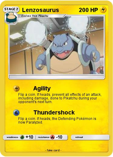 Pokemon Lenzosaurus