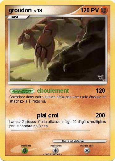 Pokemon groudon