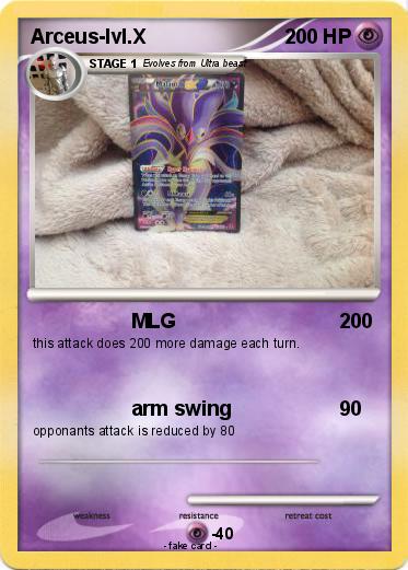 Pokemon Arceus-lvl.X