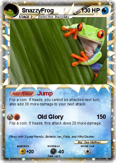 Pokemon SnazzyFrog