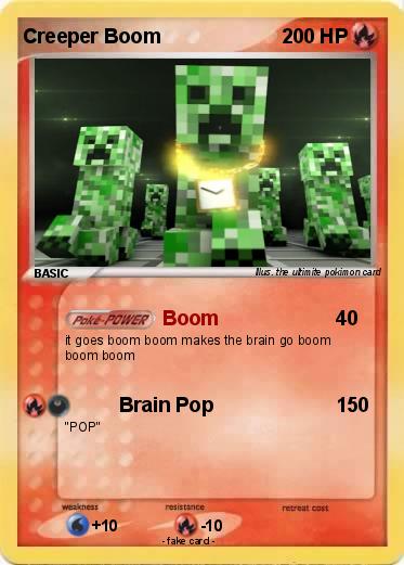 Pokemon Creeper Boom