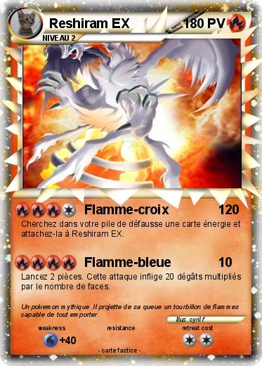 Pokemon Reshiram EX