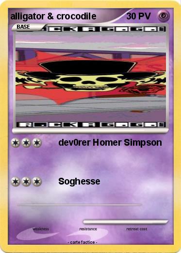 Pokemon alligator & crocodile