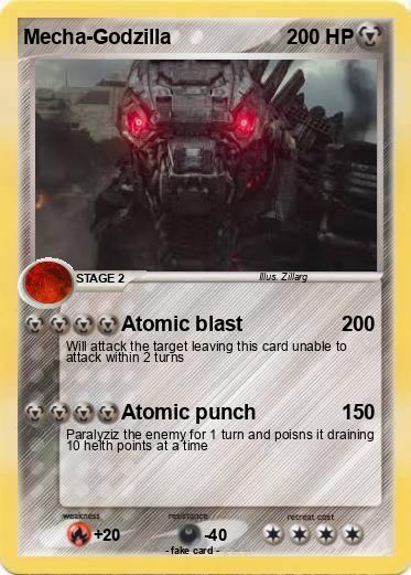 Pokemon Mecha-Godzilla