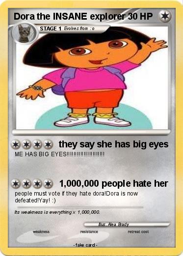Pokemon Dora the INSANE explorer