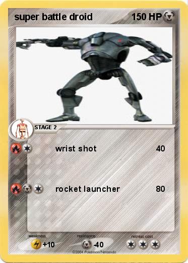 Pokemon super battle droid