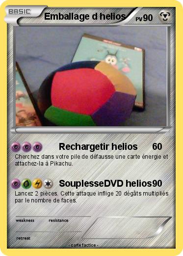 Pokemon Emballage d helios
