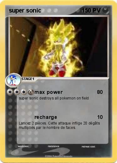 Pokemon super sonic