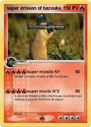 Pokemon super erisson of bazouka