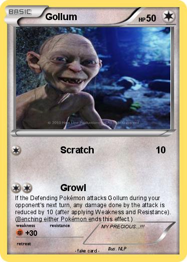 Pokemon Gollum