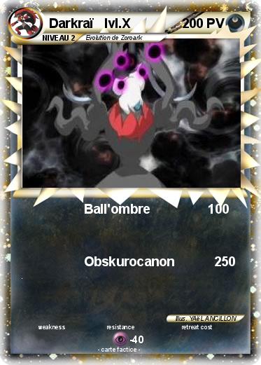 Pokemon Darkraï   lvl.X