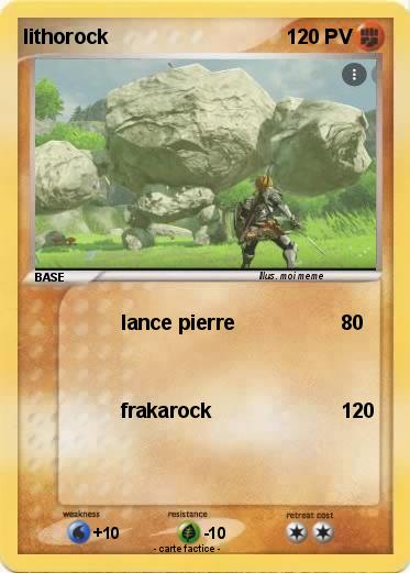 Pokemon lithorock