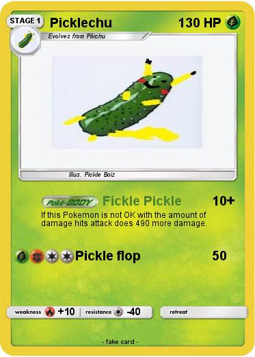 Pokemon Picklechu