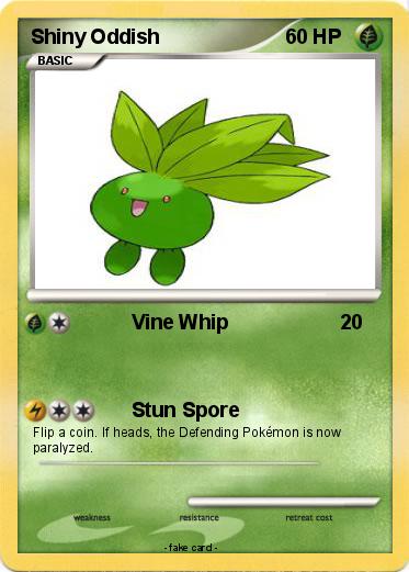 Pokemon Shiny Oddish