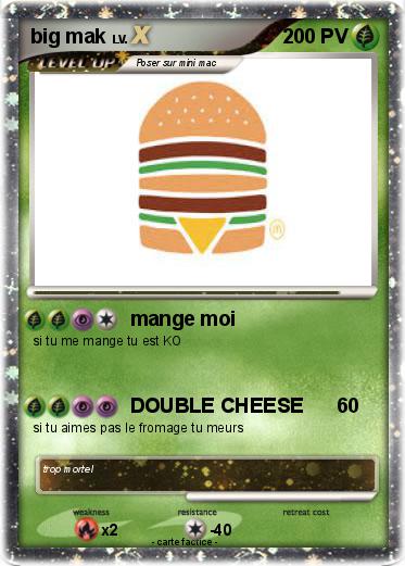 Pokemon big mak