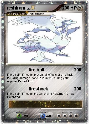 Pokemon reshiram