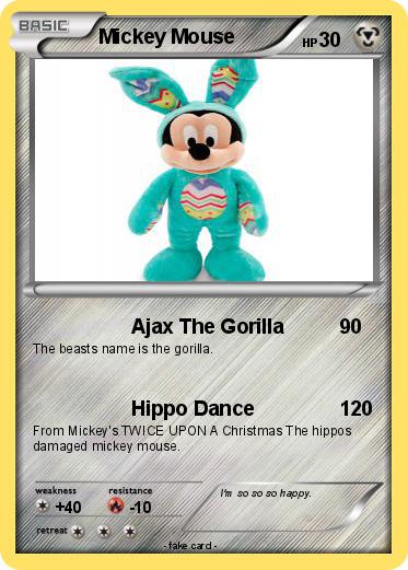 Pokemon Mickey Mouse