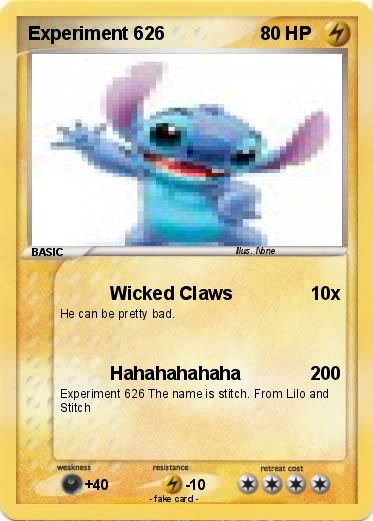 Pokemon Experiment 626