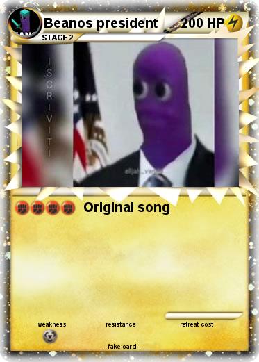Pokemon Beanos president