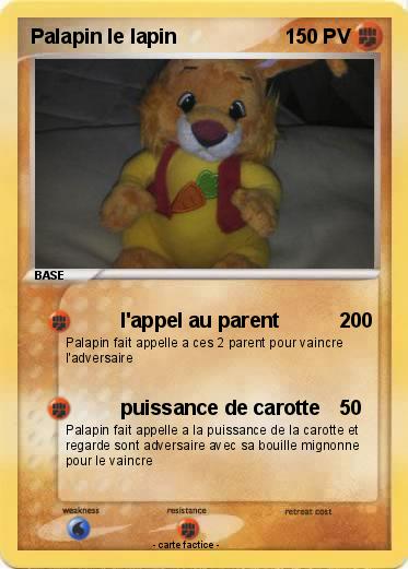 Pokemon Palapin le lapin