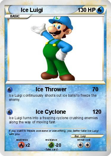 Pokemon Ice Luigi