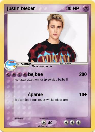 Pokemon justin bieber