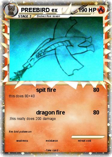 Pokemon PREEBIRD ex