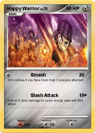 Pokemon Happy Warrior