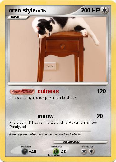 Pokemon oreo style