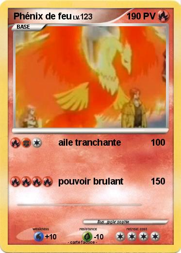 Pokemon Phénix de feu