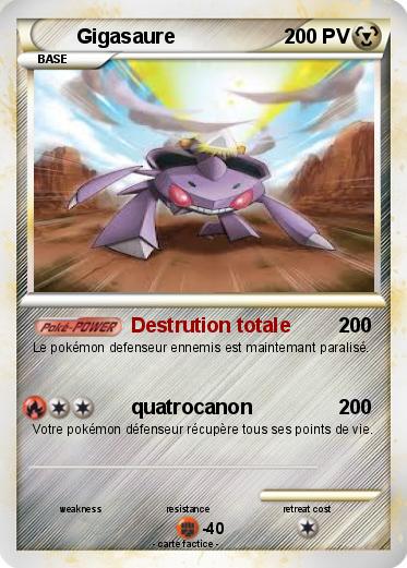 Pokemon Gigasaure