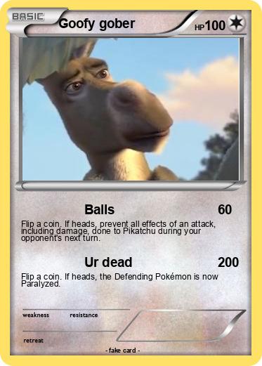 Pokemon Goofy gober