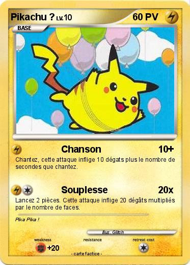 Pokemon Pikachu ?
