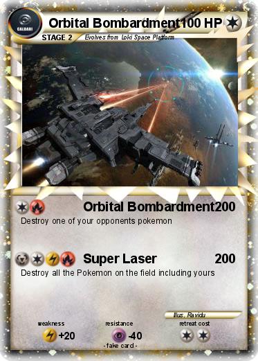 Pokemon Orbital Bombardment