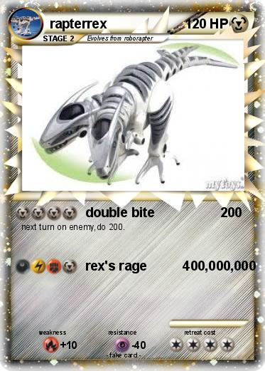Pokemon rapterrex
