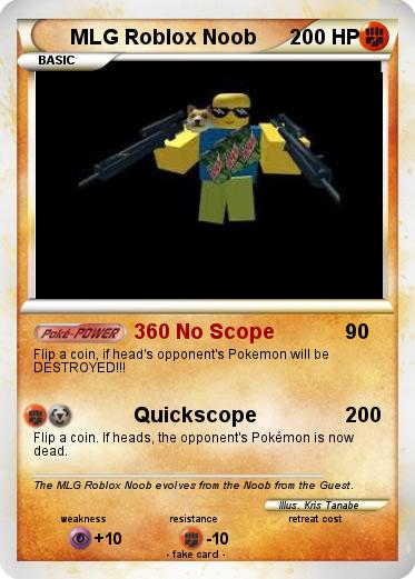 Pokemon MLG Roblox Noob