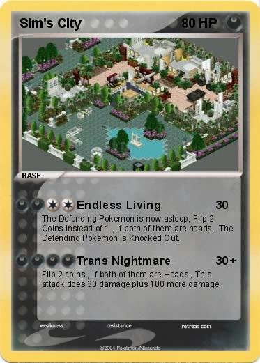 Pokemon Sim's City